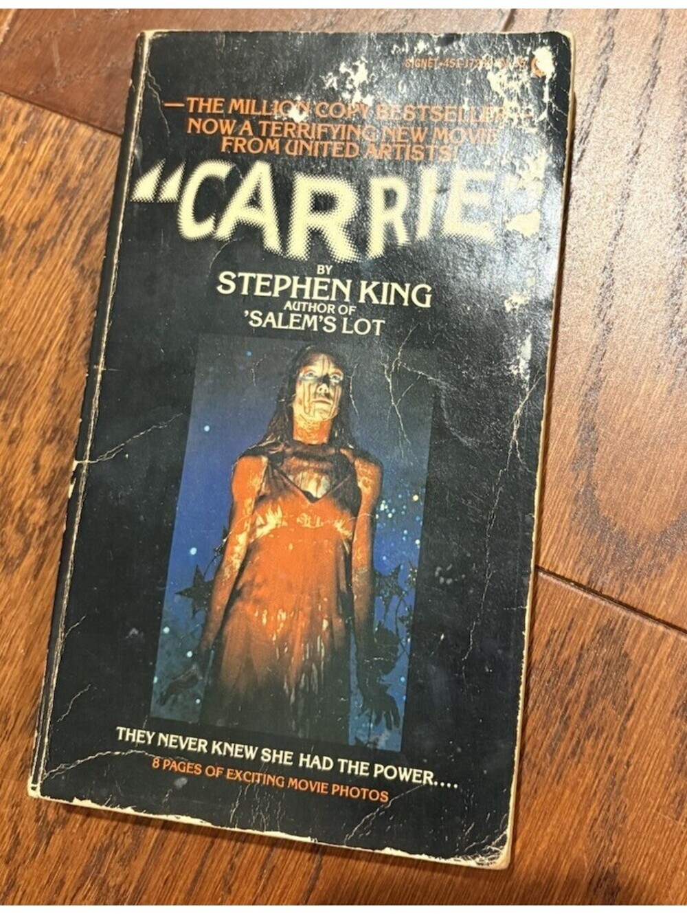 Vtg 1975 Stephen King Carrie Signet Horror Paperback